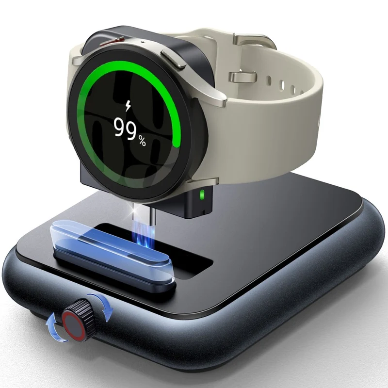 JOYROOM JR-WQW03 Magnetic Wireless Watch Charger for iWatch Adjustable Charger with Nightstand Mode