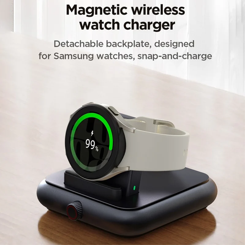 JOYROOM JR-WQW03 Magnetic Wireless Watch Charger for iWatch Adjustable Charger with Nightstand Mode