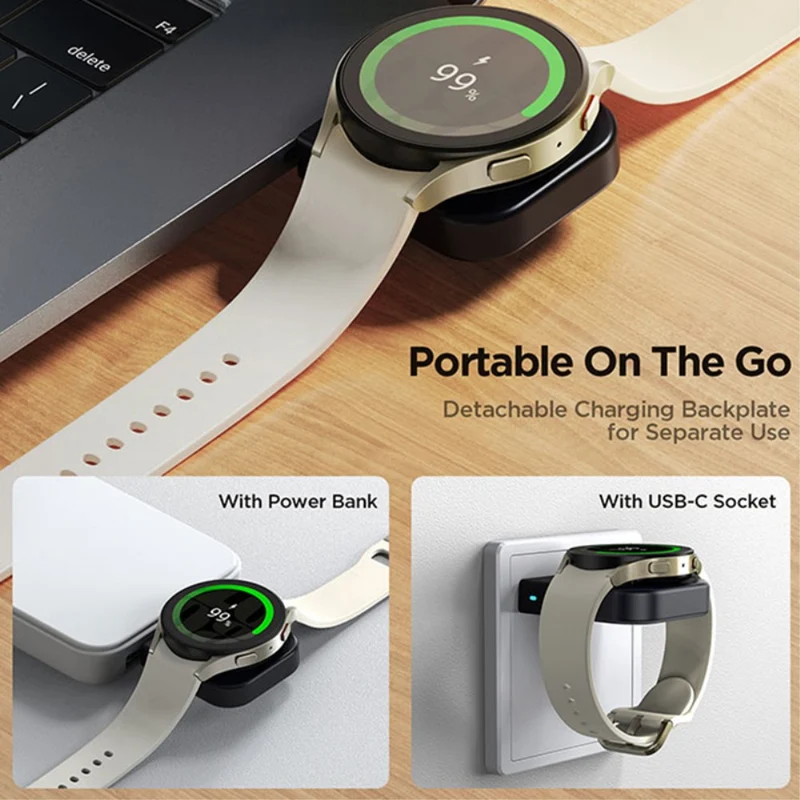 JOYROOM JR-WQW03 Magnetic Wireless Watch Charger for iWatch Adjustable Charger with Nightstand Mode