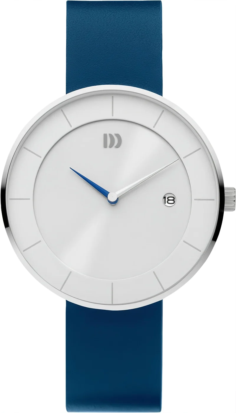 Danish Design Stainless Steel Solar 3314658 Herrenuhr • Skandinavischer Minimalismus • Nachhaltiger Solar-Antrieb
