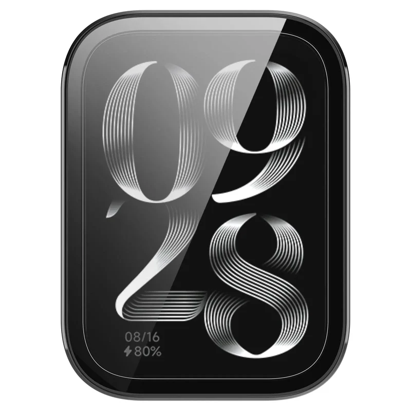 Xiaomi Smart Band 10 Pro Hardcase mit Glas (Schwarz)