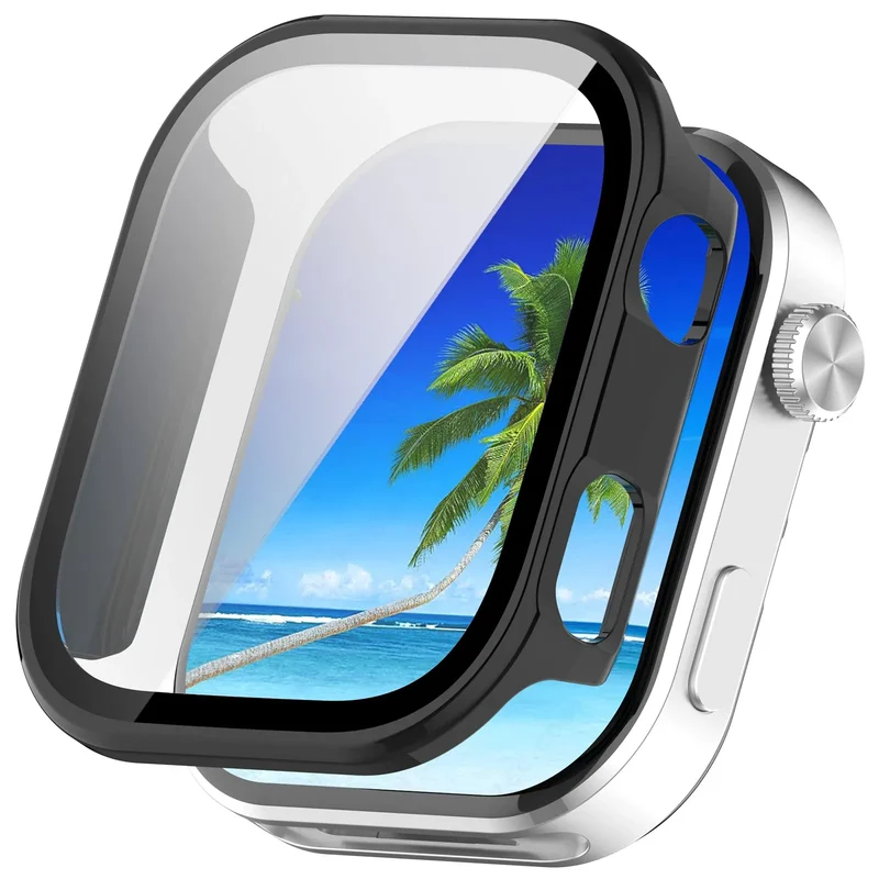 Redmi Watch 6 Hardcase mit Glas (Schwarz)