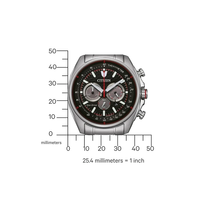 Citizen CA4561-89E Herrenuhr • Eco-Drive Antrieb • Chronograph