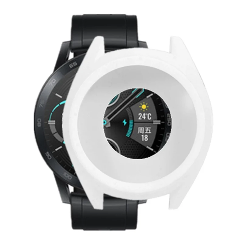 Huawei Watch GT 2 42mm 46mm / Honor Magic Watch 2 Protective Case Silicone Hollow Watch Cover