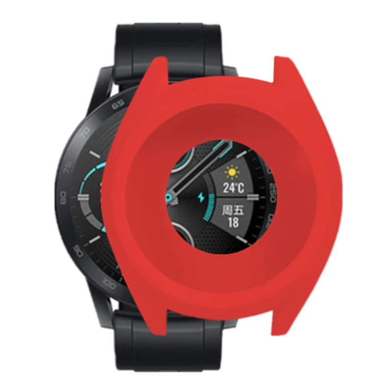Huawei Watch GT 2 42mm 46mm / Honor Magic Watch 2 Protective Case Silicone Hollow Watch Cover