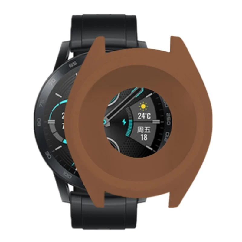 Huawei Watch GT 2 42mm 46mm / Honor Magic Watch 2 Protective Case Silicone Hollow Watch Cover