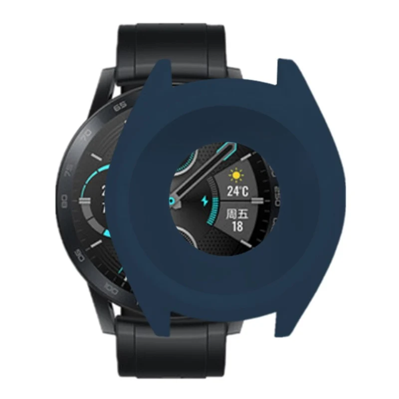 Huawei Watch GT 2 42mm 46mm / Honor Magic Watch 2 Protective Case Silicone Hollow Watch Cover