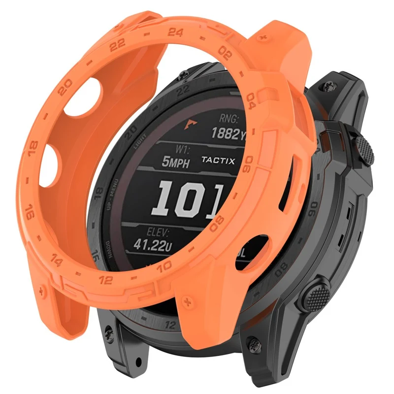 Garmin Tactix 7 AMOLED Edition Watch Case Hollow Flexible Frame with Dial Plate