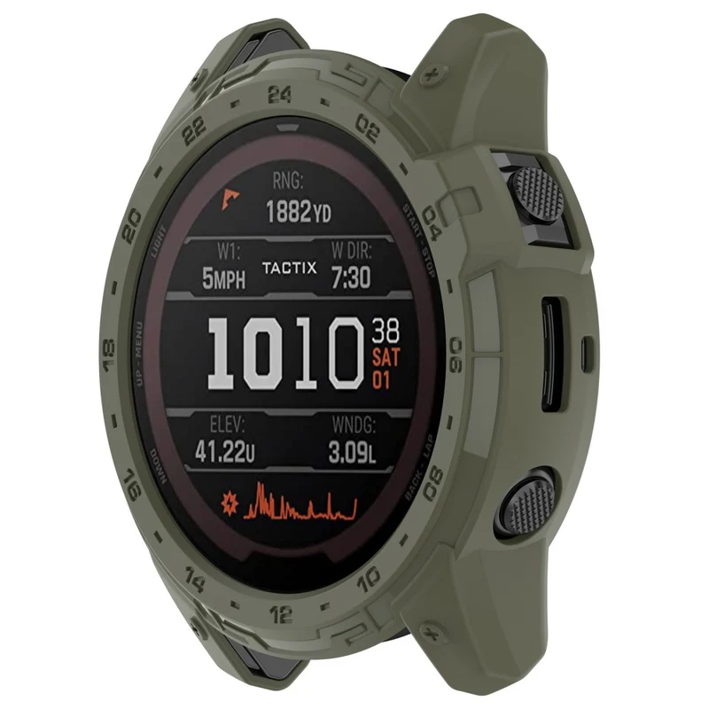Garmin Tactix 7 AMOLED Edition Watch Case Hollow Flexible Frame with Dial Plate