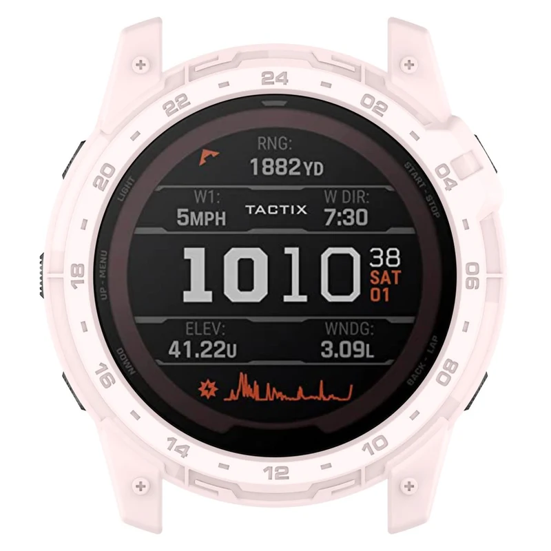 Garmin Tactix 7 AMOLED Edition Watch Case Hollow Flexible Frame with Dial Plate