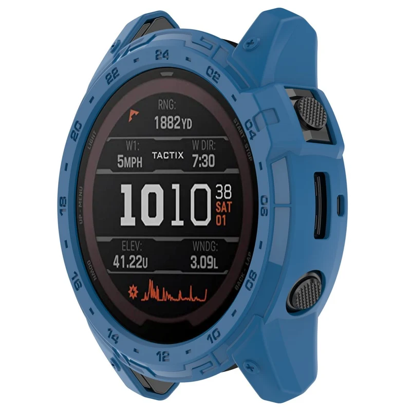 Garmin Tactix 7 AMOLED Edition Watch Case Hollow Flexible Frame with Dial Plate