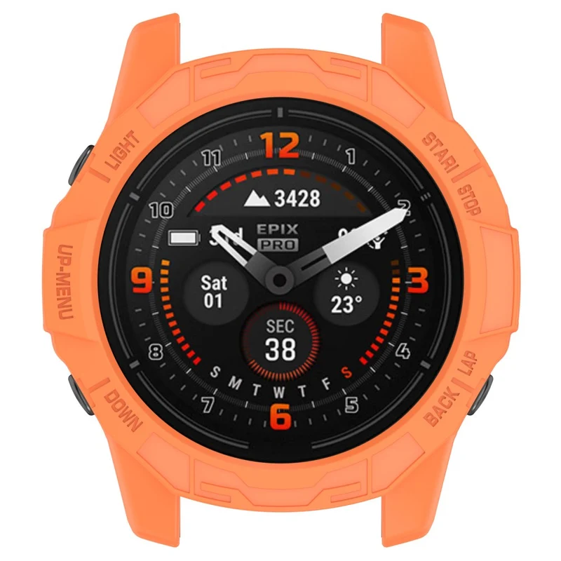 Garmin Quatix 7 Pro Anti-collision Scratch Resistant Smartwatch Case Hollow Protective Frame