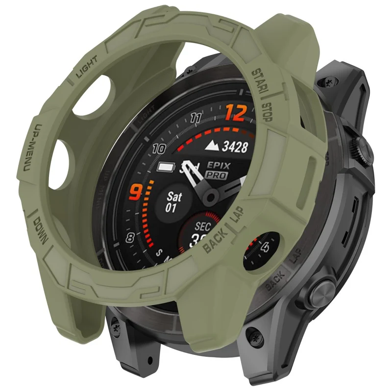 Garmin Quatix 7 Pro Anti-collision Scratch Resistant Smartwatch Case Hollow Protective Frame