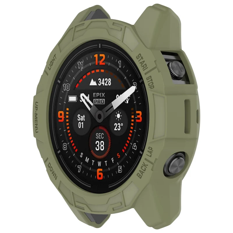 Garmin Quatix 7 Pro Anti-collision Scratch Resistant Smartwatch Case Hollow Protective Frame