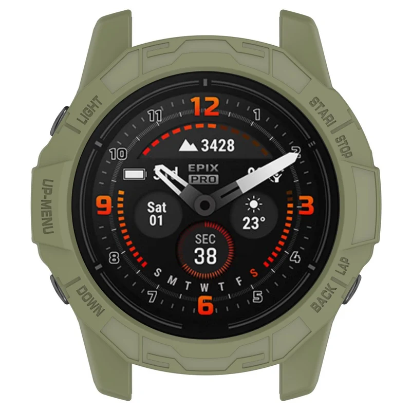 Garmin Quatix 7 Pro Anti-collision Scratch Resistant Smartwatch Case Hollow Protective Frame