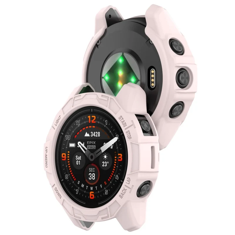 Garmin Quatix 7 Pro Anti-collision Scratch Resistant Smartwatch Case Hollow Protective Frame