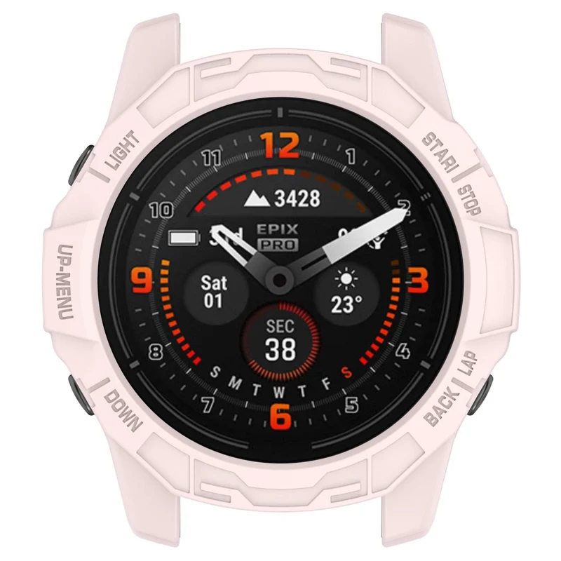 Garmin Quatix 7 Pro Anti-collision Scratch Resistant Smartwatch Case Hollow Protective Frame