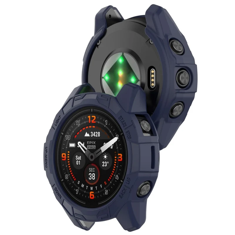 Garmin Quatix 7 Pro Anti-collision Scratch Resistant Smartwatch Case Hollow Protective Frame