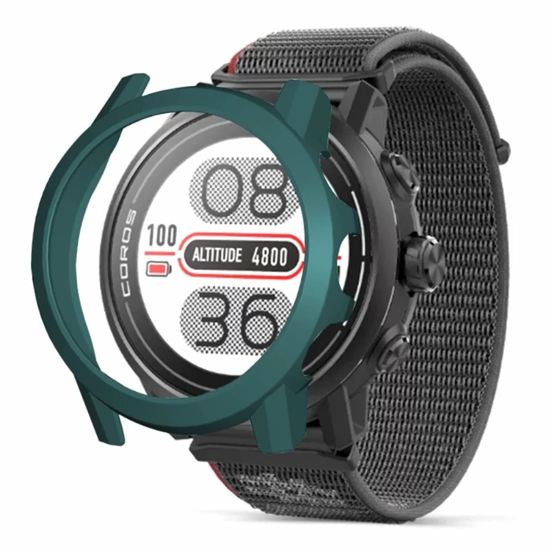 Coros Apex 2 Watch Frame Hard Shockproof Protective Cover - Midnight Green
