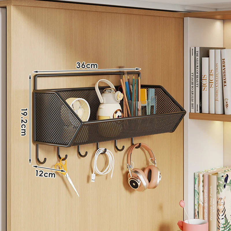 Clip-On Mesh Schrankrand Aufbewahrungskorb Organizer