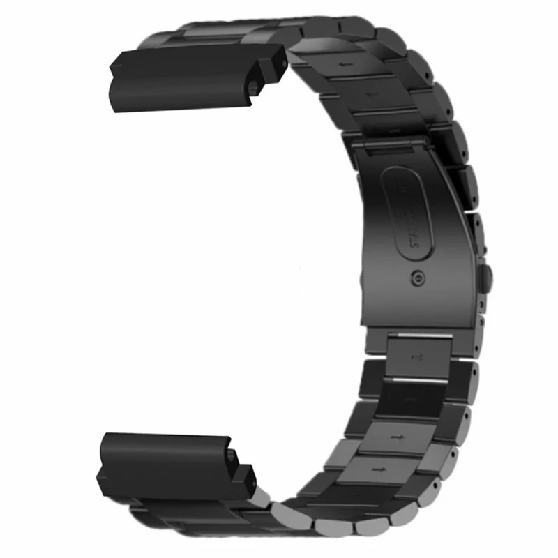 Huami Amazfit Falcon / Garmin Fenix 7 / 6 / 5 Watch Band Stainless Steel Strap with 22mm Bump Resistant Connector