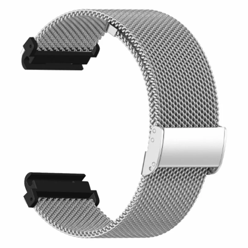 Huami Amazfit Falcon / Garmin Fenix 7 / 6 / 5 Watch Strap Milanese Mesh Band with 22mm Bump Resistant Connector