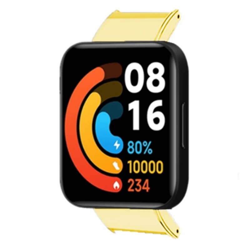 1 Pair Xiaomi Redmi Watch 2 / Watch 2 Lite Connection Adapter 18mm Metal Watch Strap Connector