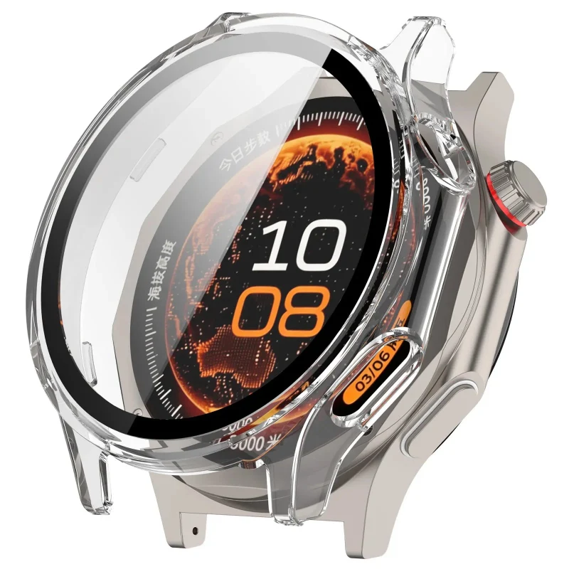 OnePlus Watch 4 (47mm) Hardcase mit Glas (Transparent)