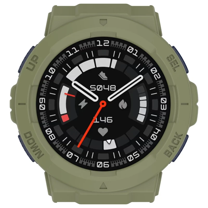 Huami Amazfit Active Edge A2212 Scratch Resistant Smartwatch Case Hollow Anti-collision Protective Frame