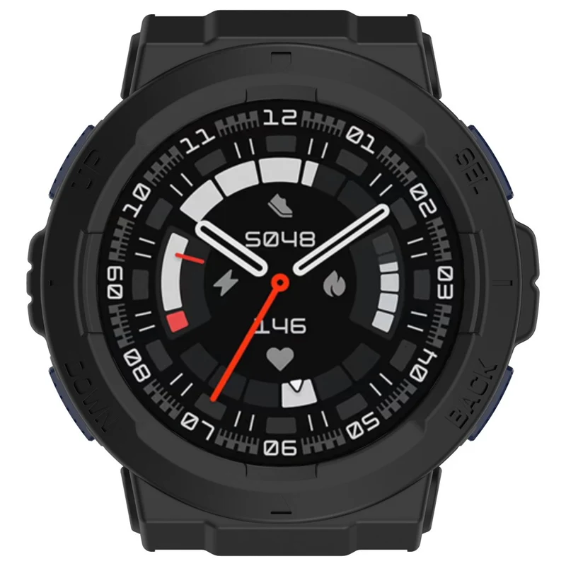 Huami Amazfit Active Edge A2212 Scratch Resistant Smartwatch Case Hollow Anti-collision Protective Frame