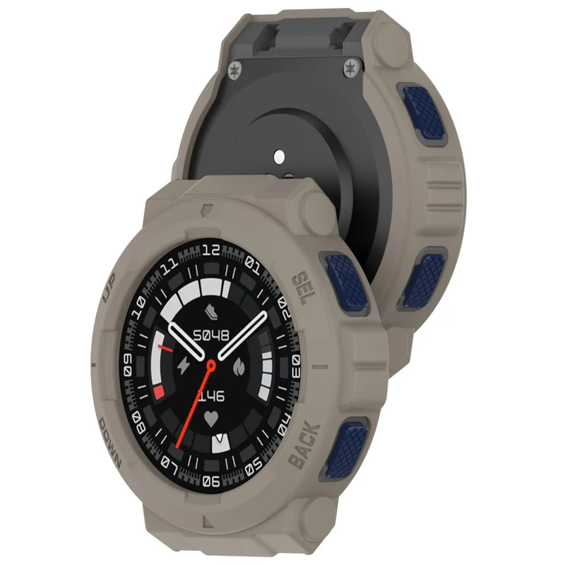 Huami Amazfit Active Edge A2212 Scratch Resistant Smartwatch Case Hollow Anti-collision Protective Frame