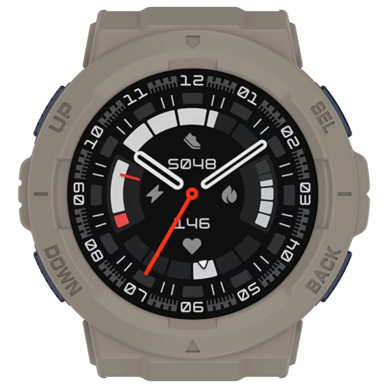 Huami Amazfit Active Edge A2212 Scratch Resistant Smartwatch Case Hollow Anti-collision Protective Frame