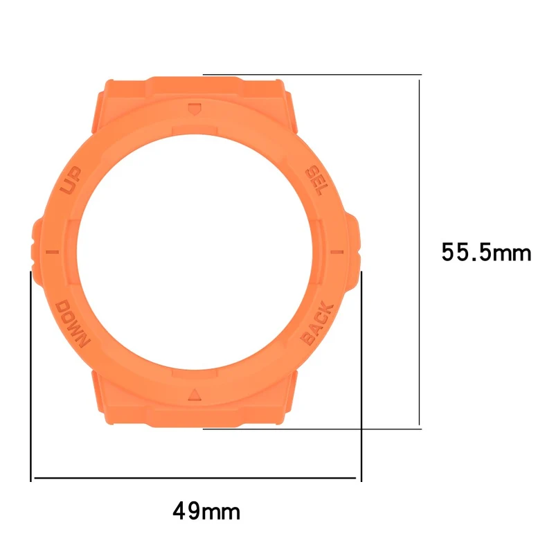 Huami Amazfit Active Edge A2212 Scratch Resistant Smartwatch Case Hollow Anti-collision Protective Frame