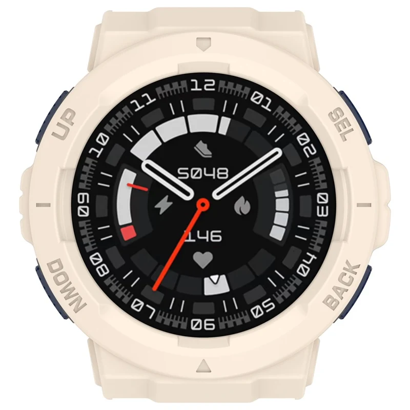 Huami Amazfit Active Edge A2212 Scratch Resistant Smartwatch Case Hollow Anti-collision Protective Frame