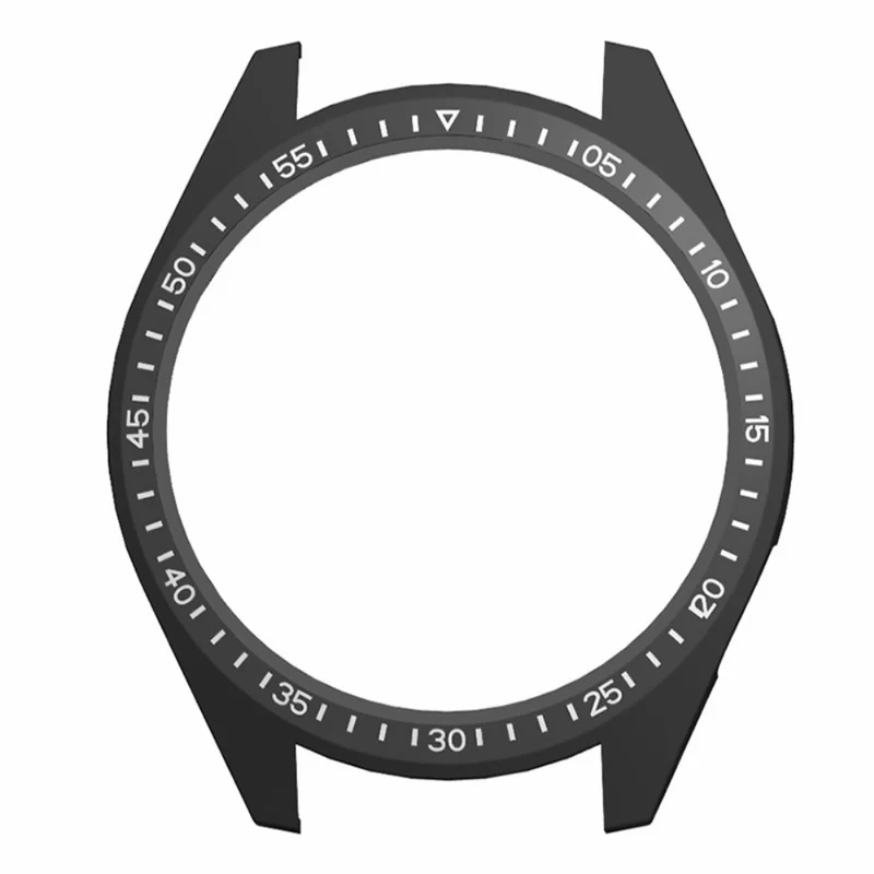 Aigo GT8 Half-Wrapped Protective Cover Hard Frame Watch Case with Dial Plate - Black+Blue