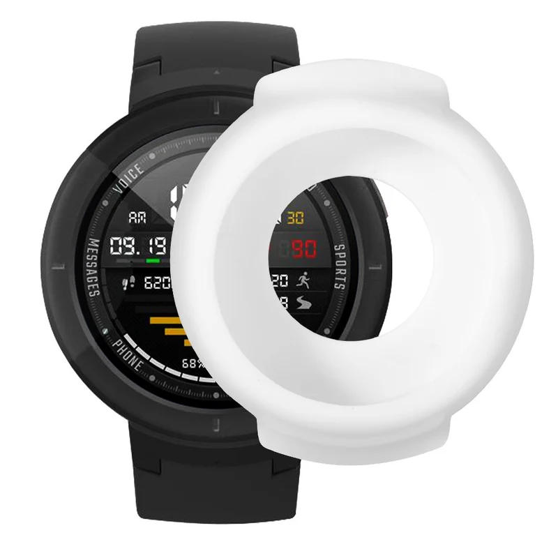 Huami Amazfit Verge / Verge Lite Silicone Bumper Frame Hollowed Protective Cover