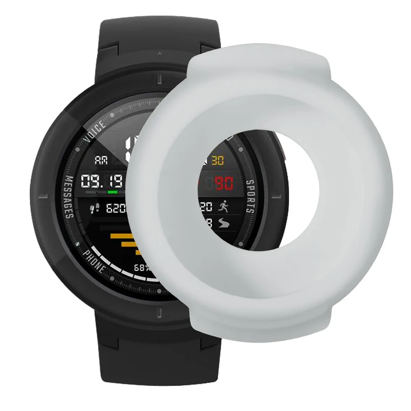 Huami Amazfit Verge / Verge Lite Silicone Bumper Frame Hollowed Protective Cover