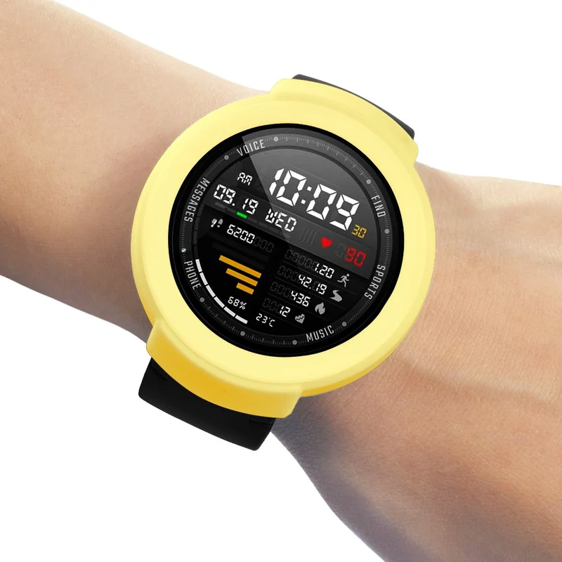 Huami Amazfit Verge / Verge Lite Silicone Bumper Frame Hollowed Protective Cover