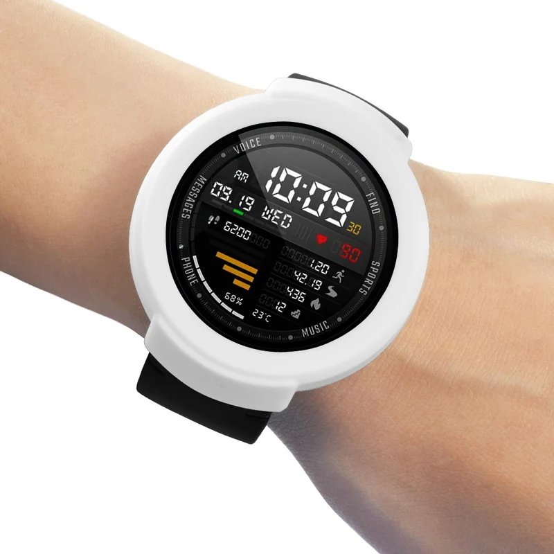 Huami Amazfit Verge / Verge Lite Silicone Bumper Frame Hollowed Protective Cover