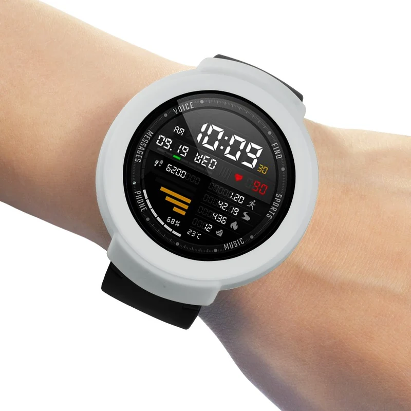Huami Amazfit Verge / Verge Lite Silicone Bumper Frame Hollowed Protective Cover