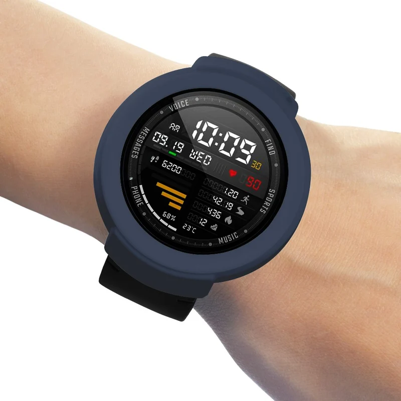 Huami Amazfit Verge / Verge Lite Silicone Bumper Frame Hollowed Protective Cover