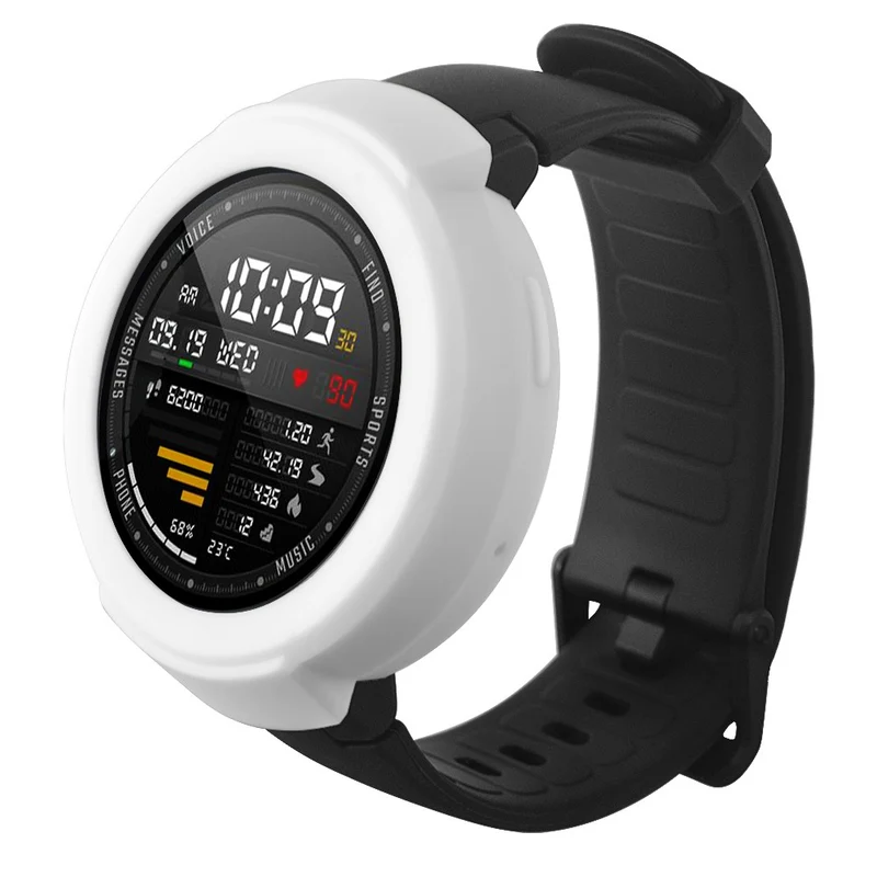 Huami Amazfit Verge / Verge Lite Silicone Bumper Frame Hollowed Protective Cover