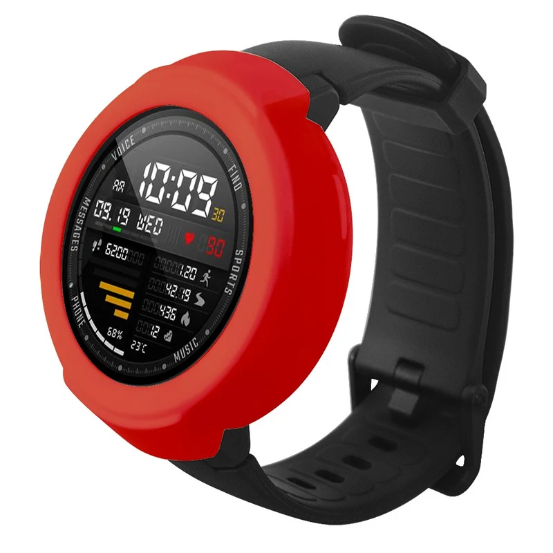Huami Amazfit Verge / Verge Lite Silicone Bumper Frame Hollowed Protective Cover