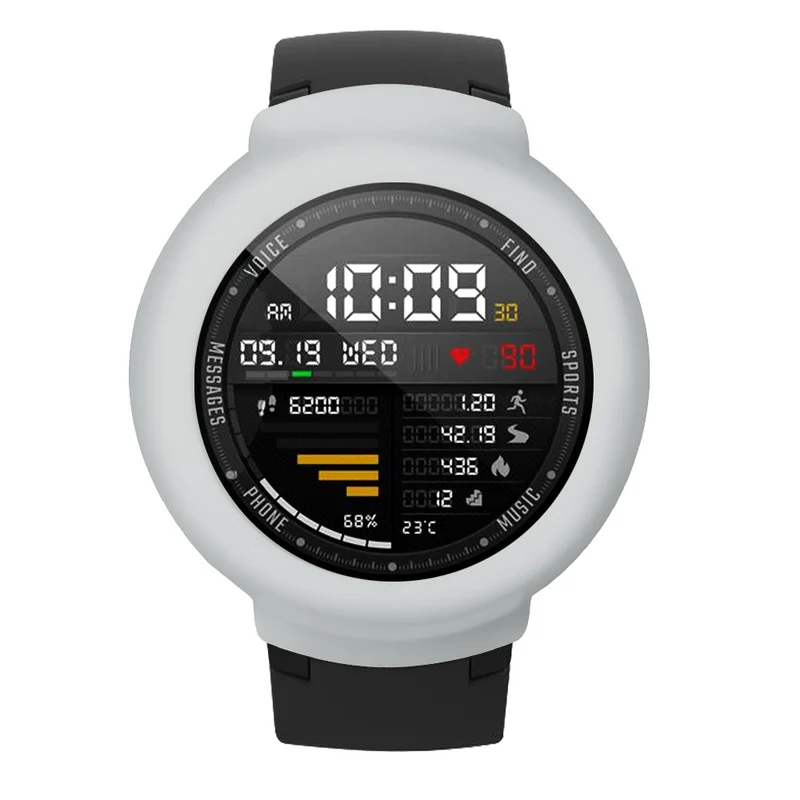Huami Amazfit Verge / Verge Lite Silicone Bumper Frame Hollowed Protective Cover