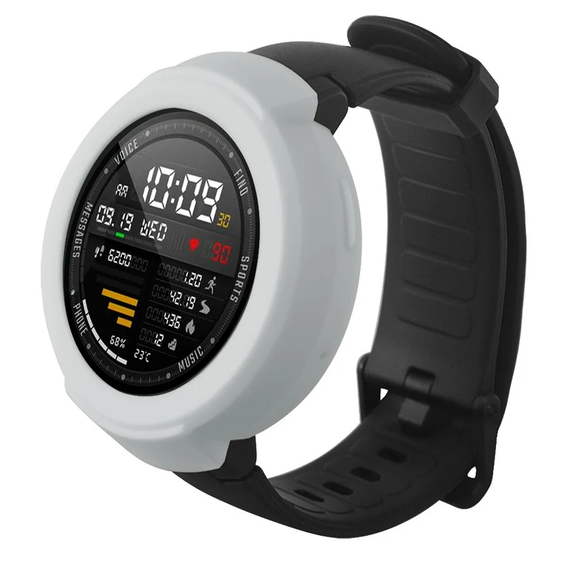 Huami Amazfit Verge / Verge Lite Silicone Bumper Frame Hollowed Protective Cover