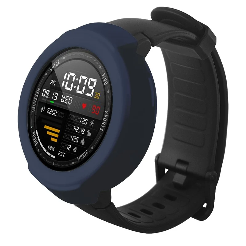 Huami Amazfit Verge / Verge Lite Silicone Bumper Frame Hollowed Protective Cover