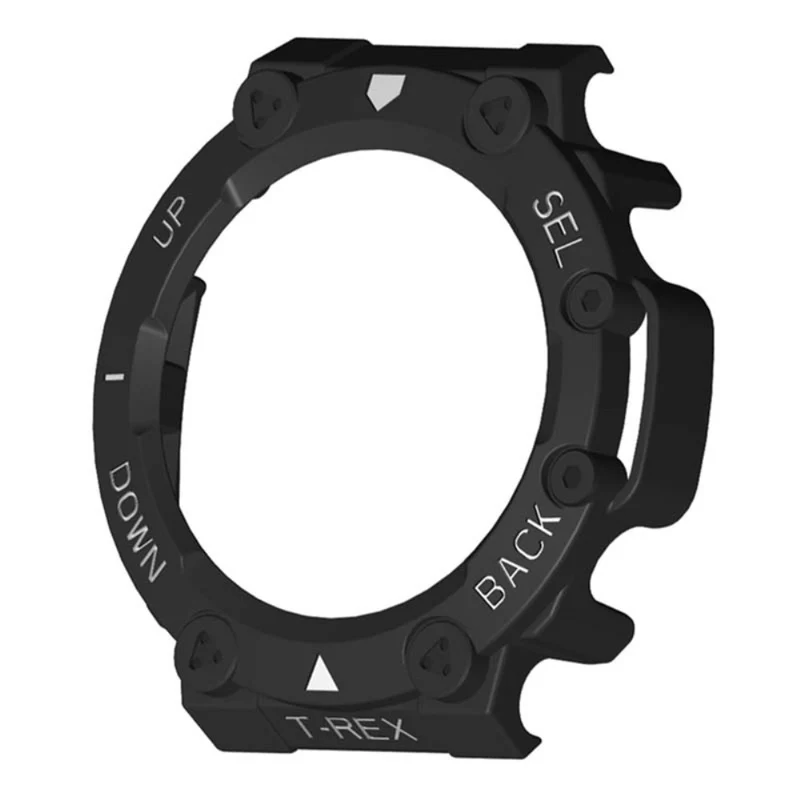 Huami Amazfit T-Rex 2 Watch Case Cover Quick Release Hard Watch Protective Case - Black / White