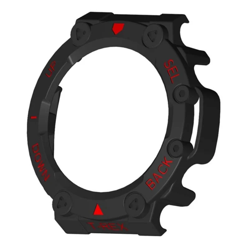 Huami Amazfit T-Rex 2 Watch Case Cover Quick Release Hard Watch Protective Case - Black / White