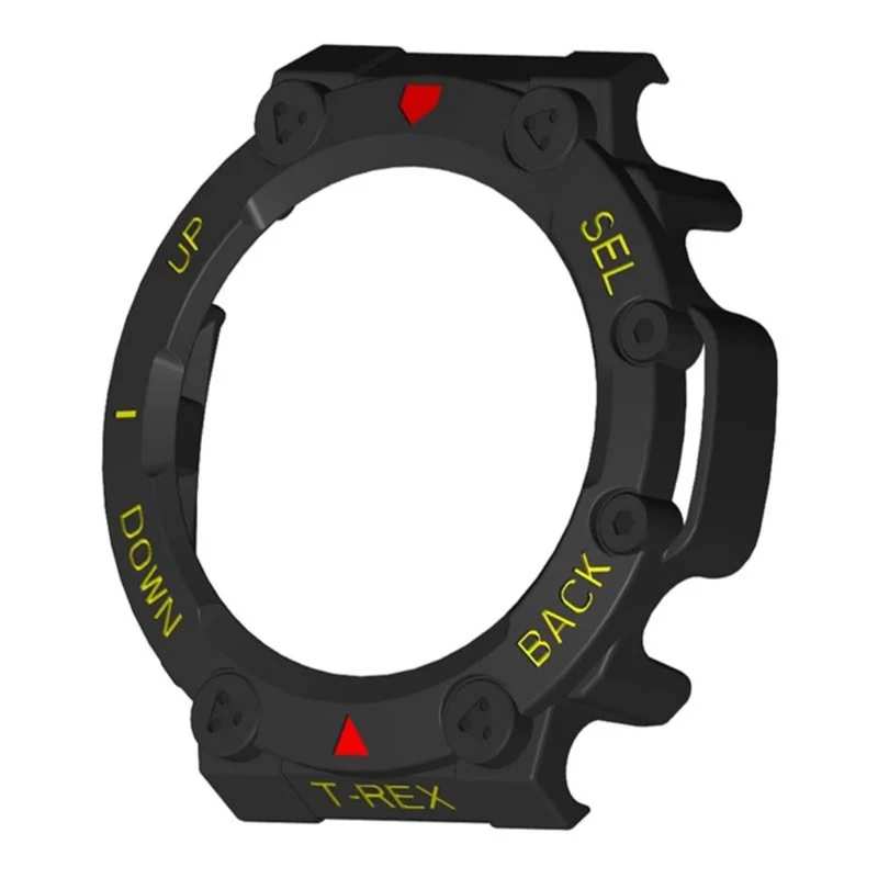Huami Amazfit T-Rex 2 Watch Case Cover Quick Release Hard Watch Protective Case - Black / White