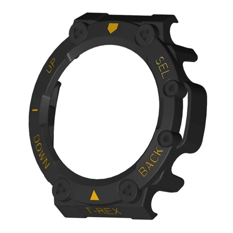 Huami Amazfit T-Rex 2 Watch Case Cover Quick Release Hard Watch Protective Case - Black / White